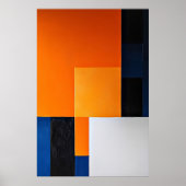 Harmonie in Blokken Poster (Voorkant)