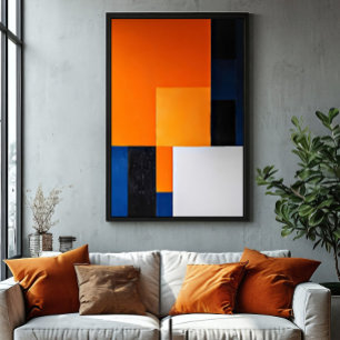 Harmonie in Blokken Poster