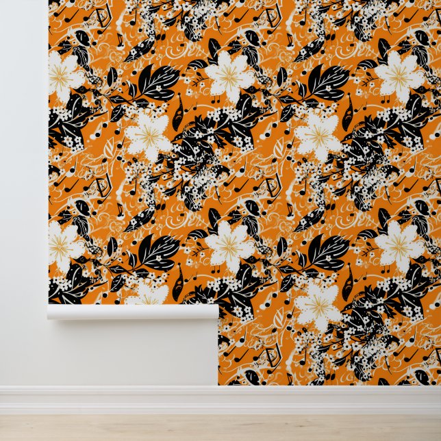 Harmonie in Bloom Behang (Applicatie)