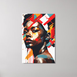 "Harmonie in contrast" Canvas Afdruk