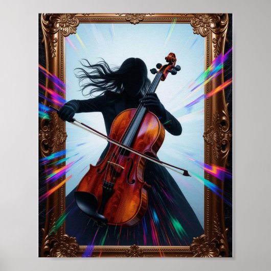 Harmonie in de kunst poster (Voorkant)