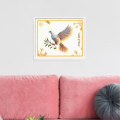 "Harmonie in de vlucht" Canvas Afdruk (Insitu (Woonkamer))