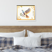 "Harmonie in de vlucht" Canvas Afdruk (Insitu (Slaapkamer))