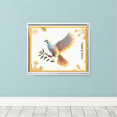 "Harmonie in de vlucht" Canvas Afdruk (Insitu (Houten vloer))