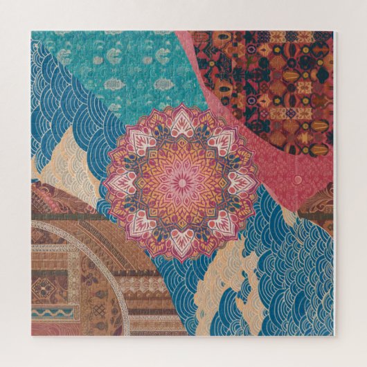 Harmonie in diversiteit: een puzzel van culturele (Verticaal)