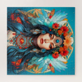 Harmonie in erfgoed - Art Nouveau Design Legpuzzel (Horizontaal)