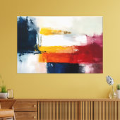 Harmonie in Fragmenten Canvas Afdruk (Insitu (Woonkamer))
