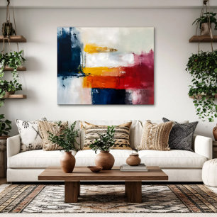 Harmonie in Fragmenten Canvas Afdruk