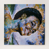 Harmonie in goud en lucht legpuzzel (Horizontaal)
