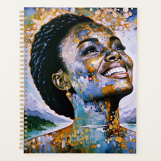 Harmonie in goud en lucht planner (Voorkant)