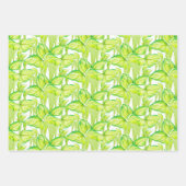Harmonie in het groen op wikkelpapier Set Inpakpapier Vel (Voorkant 3)