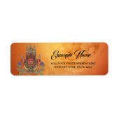 Harmonie in kleur en vorm etiket (Voorkant)