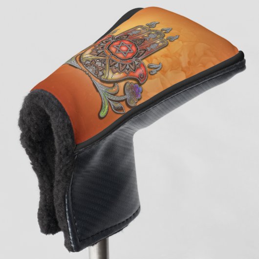 Harmonie in kleur en vorm golfheadcover (3/4 voorkant)