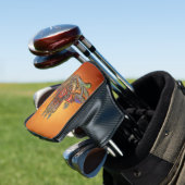 Harmonie in kleur en vorm golfheadcover (Insitu)