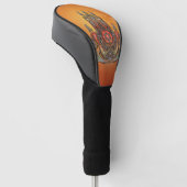 Harmonie in kleur en vorm golfheadcover (Schuin)