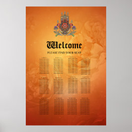 Harmonie in kleur en vorm poster