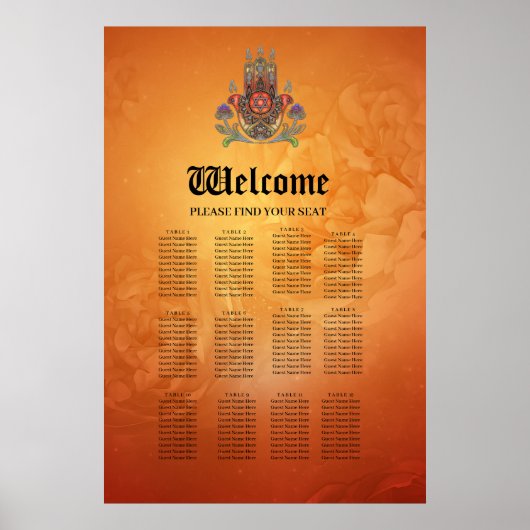 Harmonie in kleur en vorm poster (Voorkant)