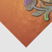 Harmonie in kleur en vorm tissuepapier (Detail)