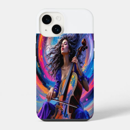 Harmonie in kleur iPhone hoesje (Achterkant)