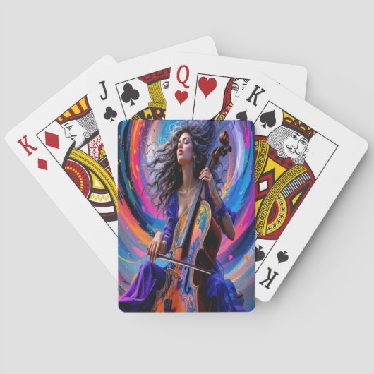 Harmonie in Kleur Pokerkaarten (Achterkant)