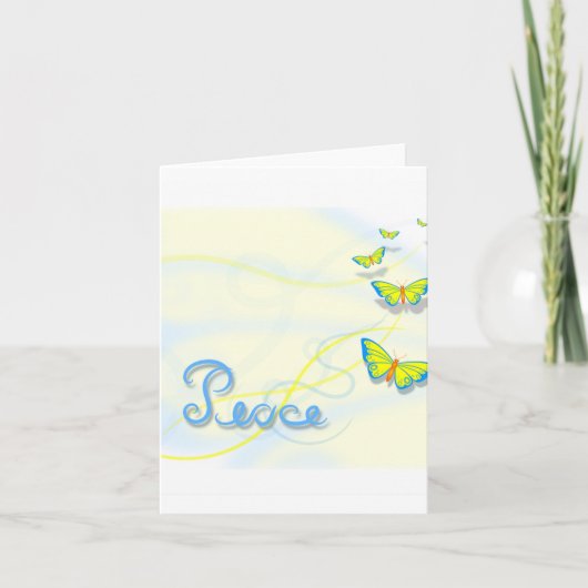 Harmonie in Oekraïne: Symfonie van de Vrede Kaart (Voorkant)