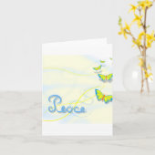 Harmonie in Oekraïne: Symfonie van de Vrede Kaart (Gele Bloem)