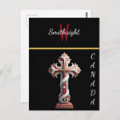 Harmonie in rood en wit briefkaart (Voorkant / Achterkant)