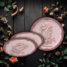 Harmonie in roze, een majestueuze, gestileerde dri