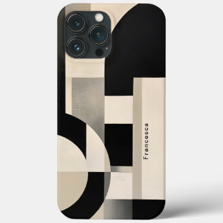 Harmonie in Schakeringen: Abstracte Compositie in  Case-Mate iPhone Case