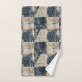 Harmonie in Shibori Symfonie Shibori Japans Bad Handdoek (Handdoek)