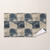 Harmonie in Shibori Symfonie Shibori Japans Bad Handdoek (Handdoek)