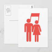 Harmonie in synchronisatie briefkaart (Voorkant / Achterkant)