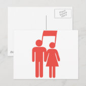 Harmonie in synchronisatie briefkaart (Voorkant / Achterkant)