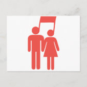 Harmonie in synchronisatie briefkaart (Voorkant)