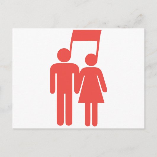 Harmonie in synchronisatie briefkaart (Voorkant)