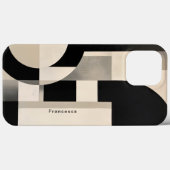 Harmonie in tinten: Abstracte samenstelling van B  Case-Mate iPhone Case (Achterkant (horizontaal))