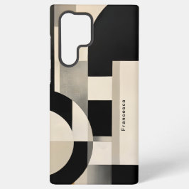 Harmonie in tinten: Abstracte samenstelling van B  Samsung Galaxy Hoesje