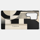 Harmonie in tinten: Abstracte samenstelling van B  Samsung Galaxy Hoesje (Achterkant horizontaal)