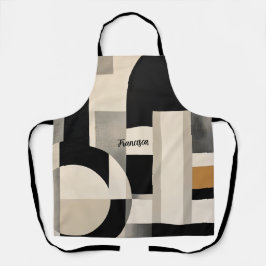 Harmonie in tinten: Abstracte samenstelling van B  Schort