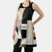 Harmonie in tinten: Abstracte samenstelling van B  Schort (Insitu)