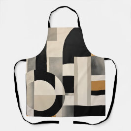 Harmonie in tinten: Abstracte samenstelling van B  Schort