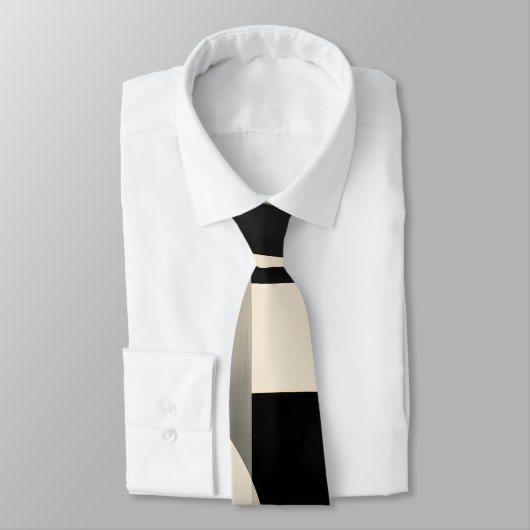 Harmonie in tinten: Abstracte samenstelling van B  Stropdas (Gebonden)