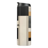 Harmonie in tinten: Abstracte samenstelling van B  Thermosbeker (Geroteerd rechts)