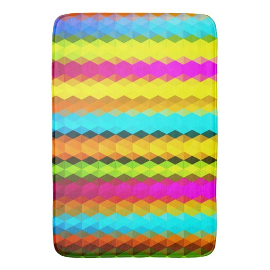 Harmonie in tinten: Mix kleur badmat (Voorkant Verticaal)