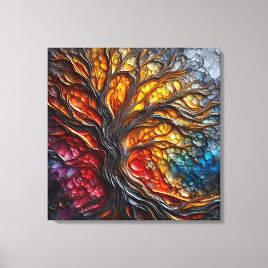 Harmonie in verval canvas afdruk (Voorkant)