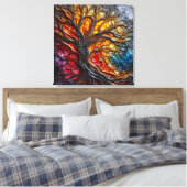 Harmonie in verval canvas afdruk (Insitu (Slaapkamer))