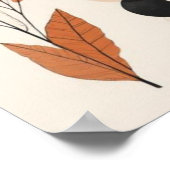 Harmonie in Vorm – Neutrale Abstracte Compositie Poster (Hoek)