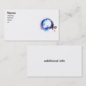 Harmonie is buiten bereik, Enso Visitekaartje (Voorkant / Achterkant)