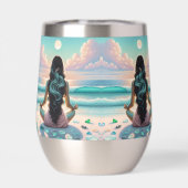 Harmonie Meditatie op het strand (Achterkant)