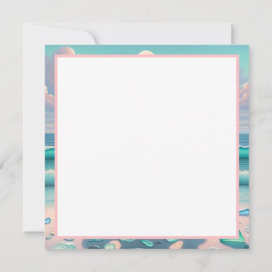 Harmonie Meditatie op het strand (Achterkant)